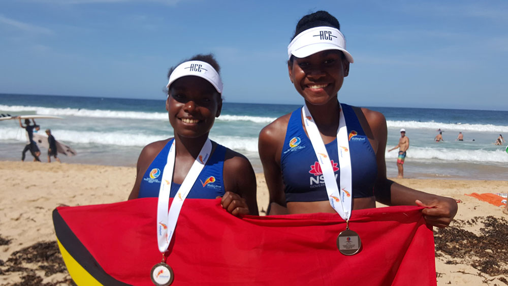 Future Is Bright for Vanuatu Beach Volleyball