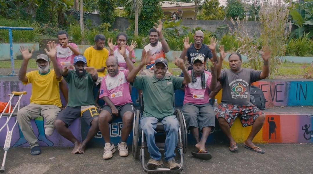 VIDEO STORY: Sitting Volleyball laying an inclusive path for PwD in Vanuatu