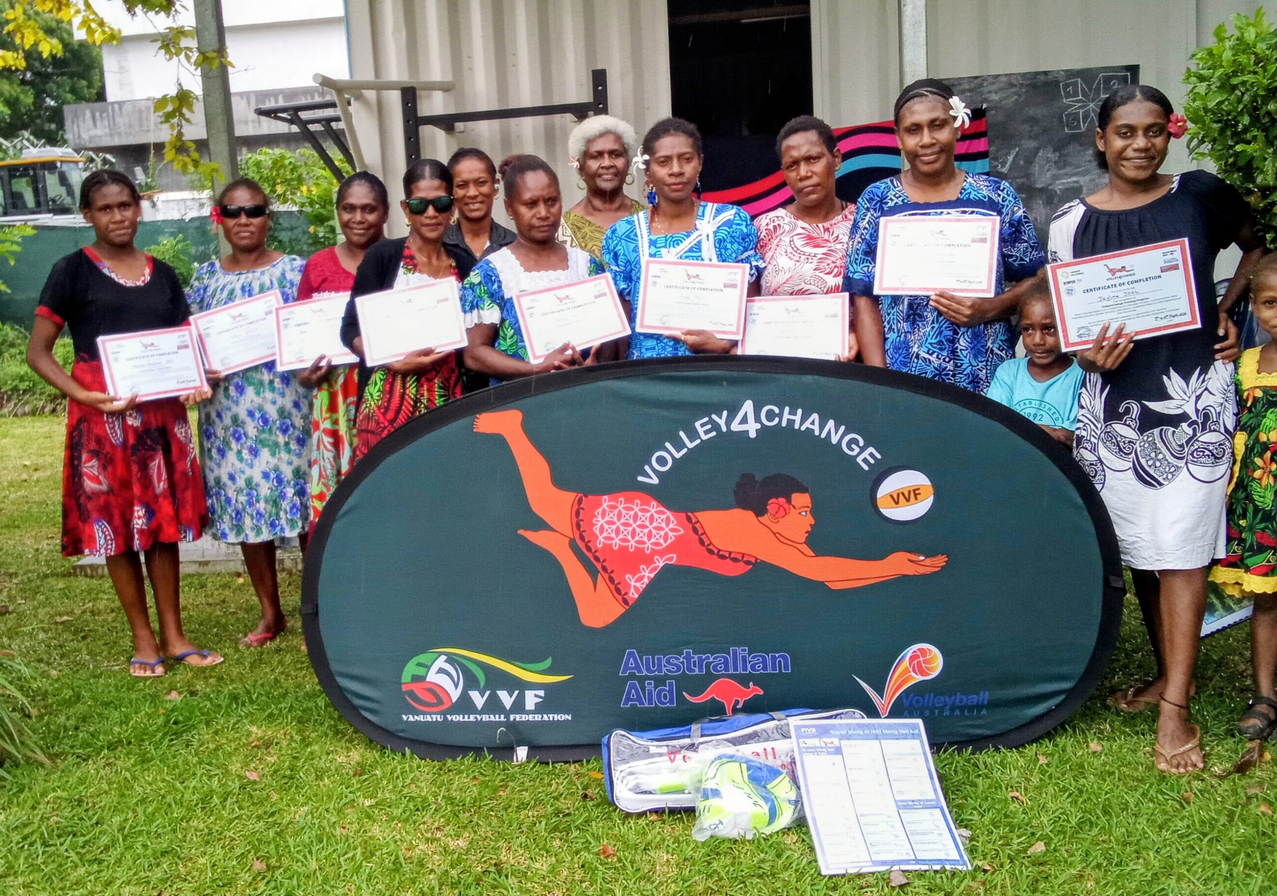 Delivery of Volley4Change to the First Community in 5-Wards Initiative Complete